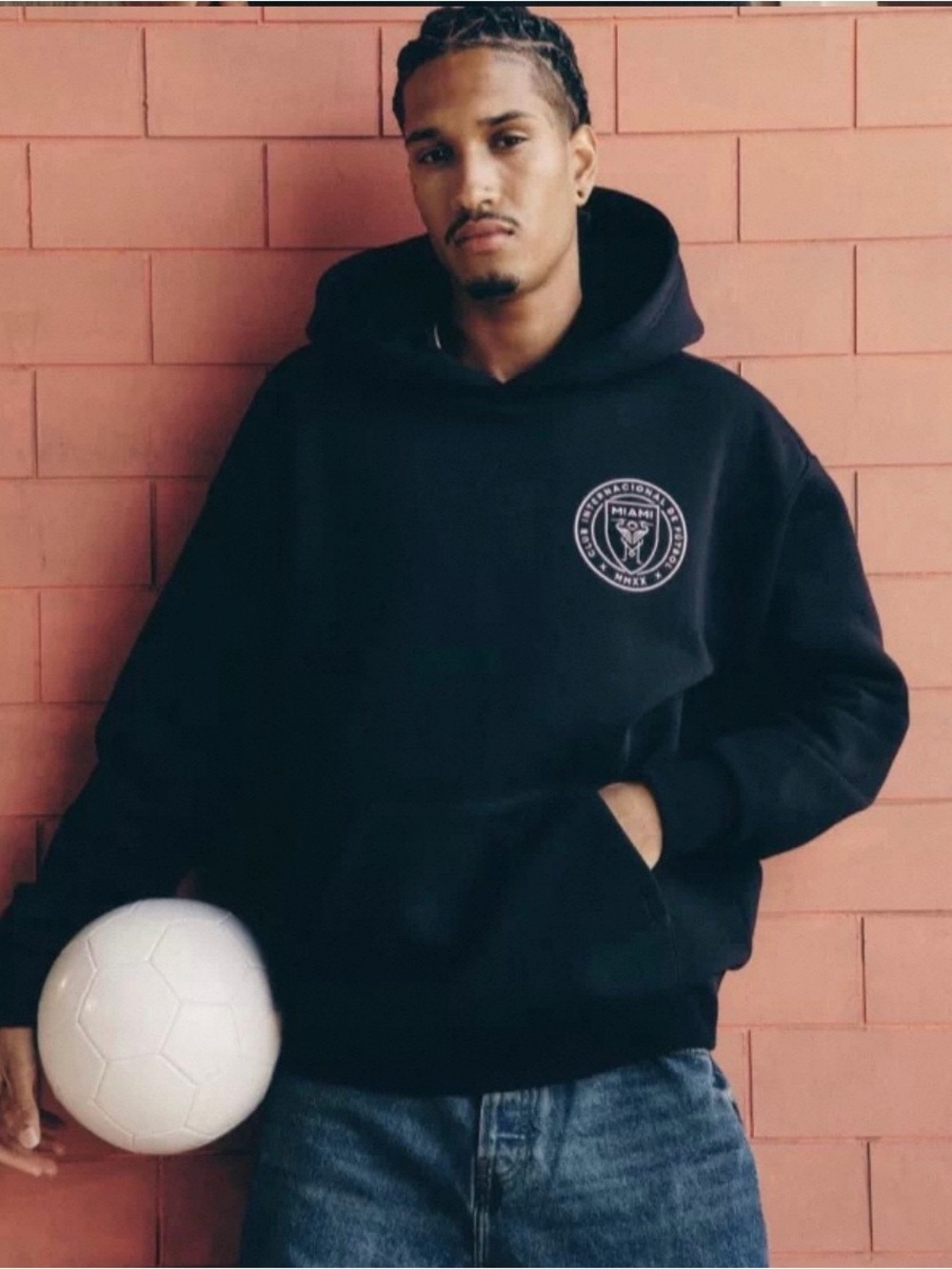 MLS Inter Miami CF Black Hoodie